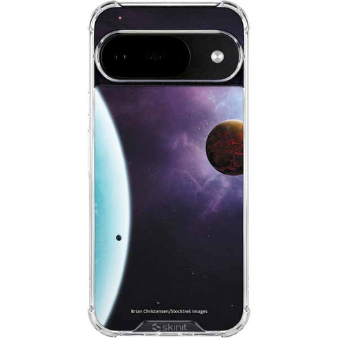 StockTrek Two Planets Born from the Same Star Google Pixel 10 Clear Case